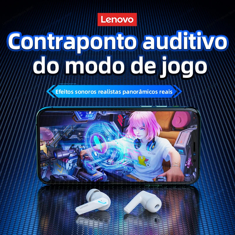 Lenovo-GM2 Pro 5.3 fone de ouvido Bluetooth