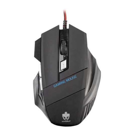 Mouse Gamer Evolut Predator Eg103Rb 2400 Dpi Usb Led 3 Cores